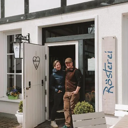 公寓 Birkenhof - Ferienhof, Landcafe Und Roesterei *